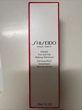 NIB Shiseido Instant Eye & Lip Makeup Remover Travel Size 30ml 1 oz